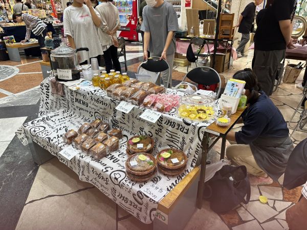 マルシェ出店②売上はB型の工賃アップやA・B型両方の年末の金一封に繋げていきます！